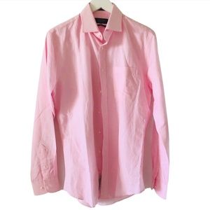 NORDSTROM Men's Pink Button-Up Shirt